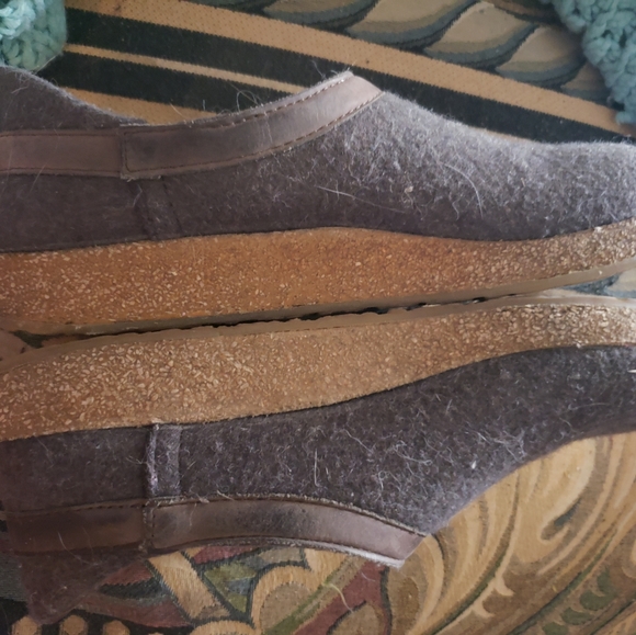 HAFLINGER SIZE 40 WOOL SHOES WOMAN - Picture 7 of 8